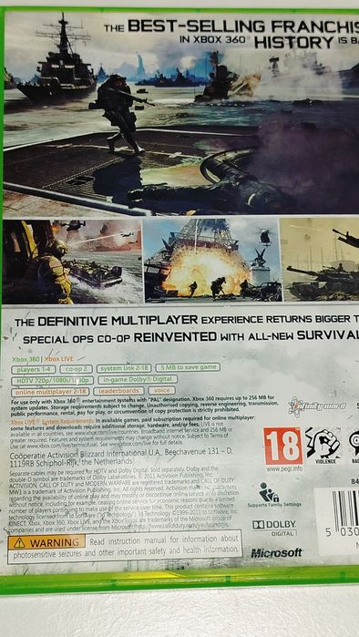 Call of duty MW3 Xbox 360 gra na konsolę