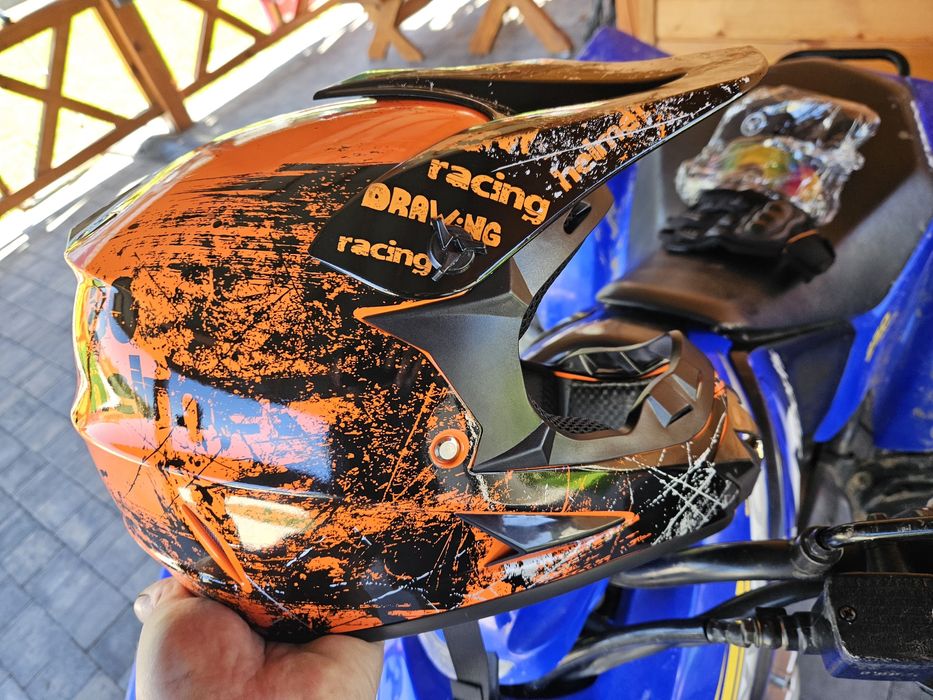 Kask na crossa/quada/hulajnoge rozmiar L