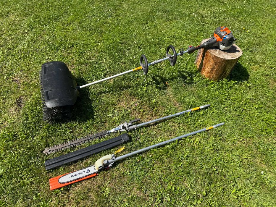 Zamiatarka nożyce spalinowe do żywopłotu kosa spalinowa podkrzesywarka Husqvarna 525 LK  Kombi system !!!