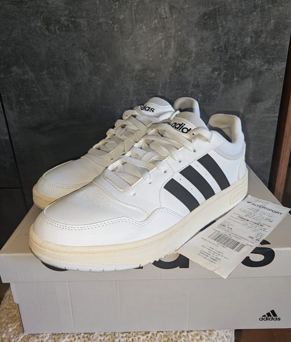 świetne sneakersy Adidas Hoops 3.0 Low Classic Vintage Shoes r.44