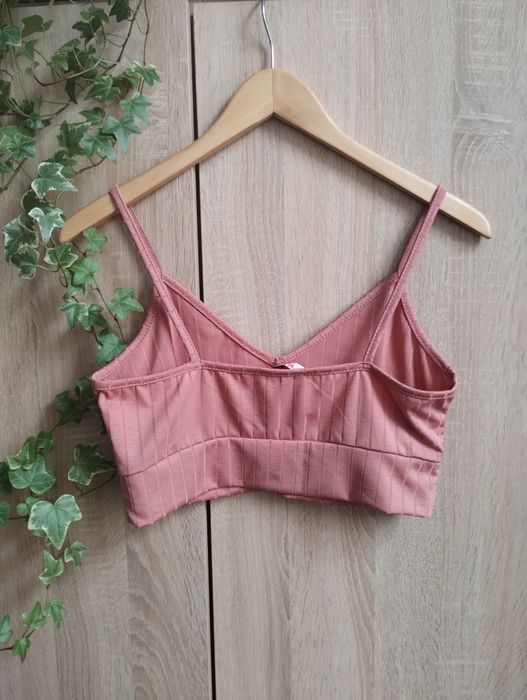 Crop top braletka ribbed Krik Wear L