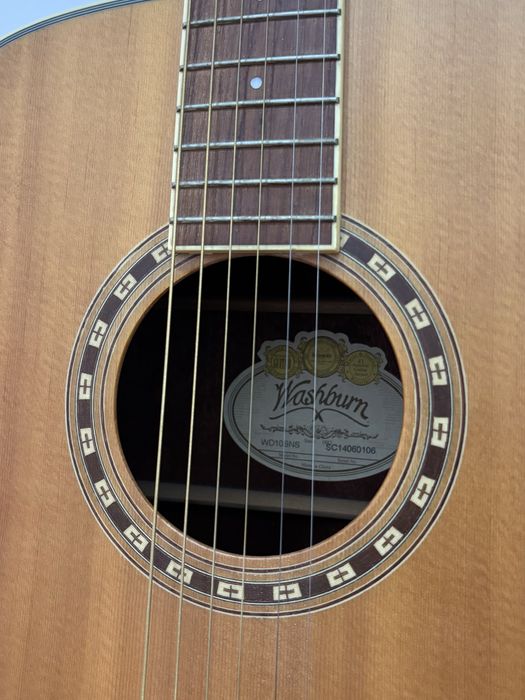 Guitarra Acústica Washburn WD10SNS