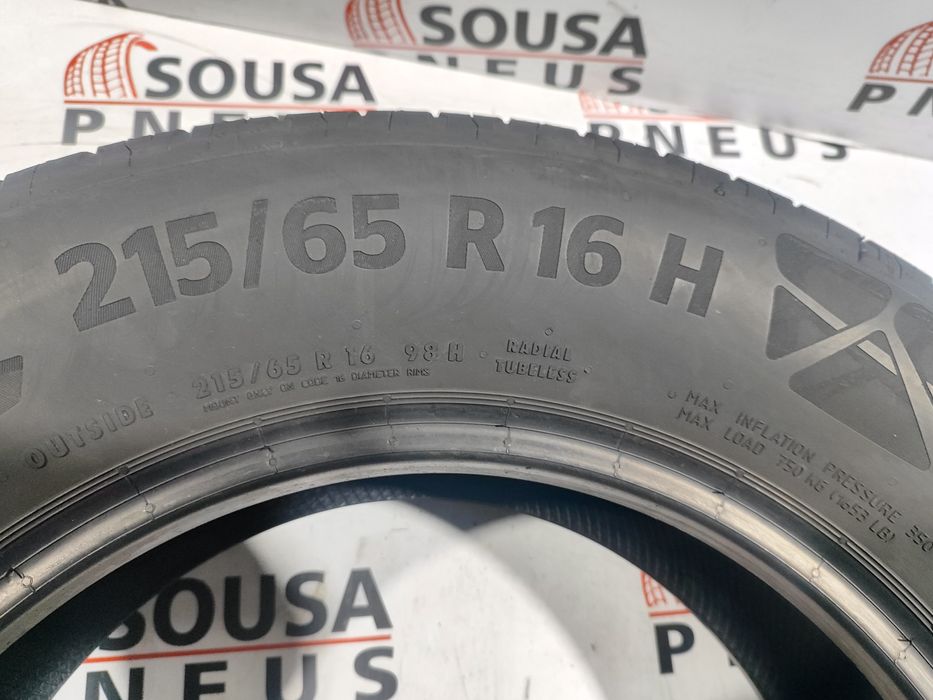 2 pneus semi novos 215-65R16 Continental - Oferta dos Portes