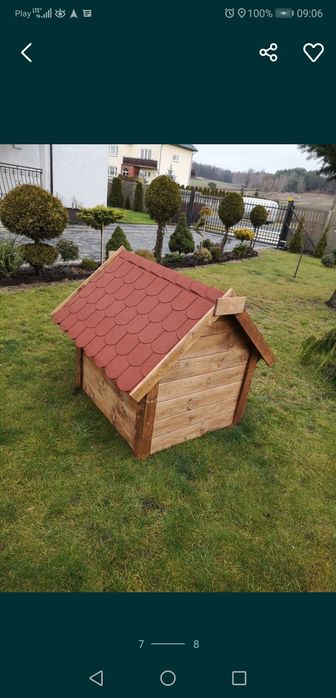 Buda Budy dla psa Nowe ocieplane solidne transport heblowane Buda