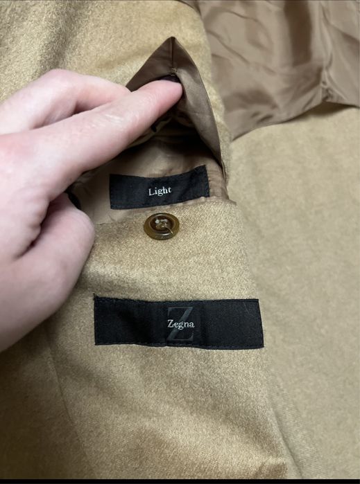 Чоловічий жакет-пальто ZEGNA (оригінал)