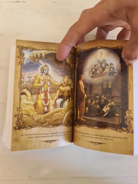 Livro Bhagavad Gita Hinduísmo Book Krishna Hinduism