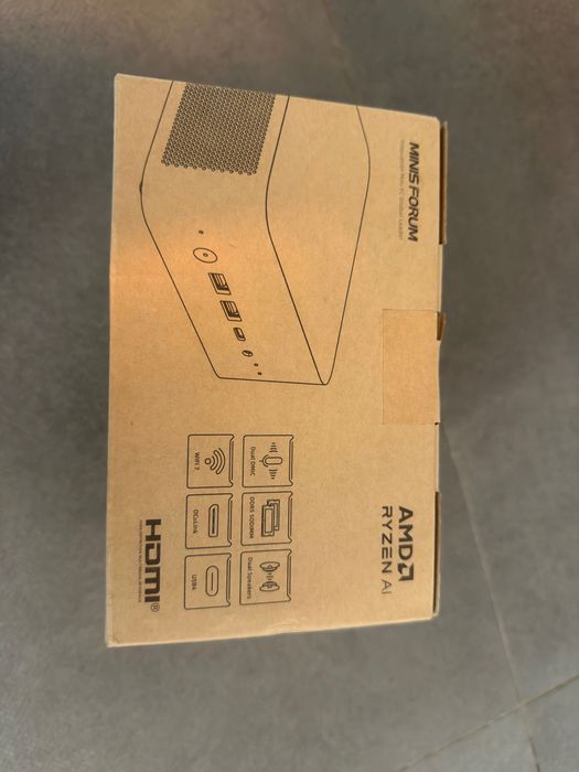 MINISFORUM X1-255 AI Mini PC, AMD Ryzen 7 255, AMD Radeon 780M