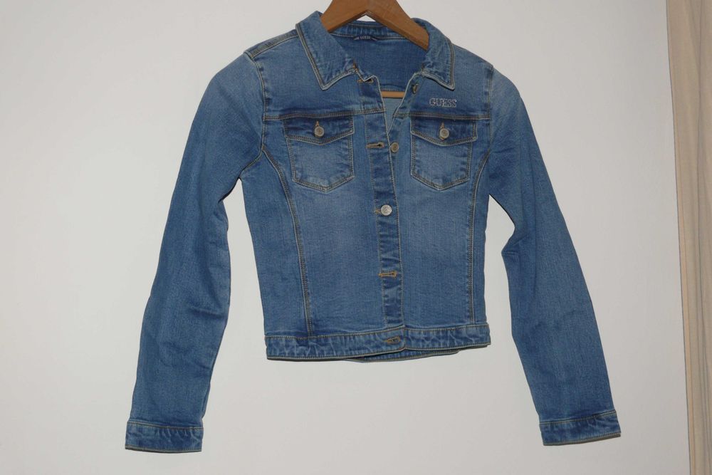 Casaco de ganga Guess corte regular