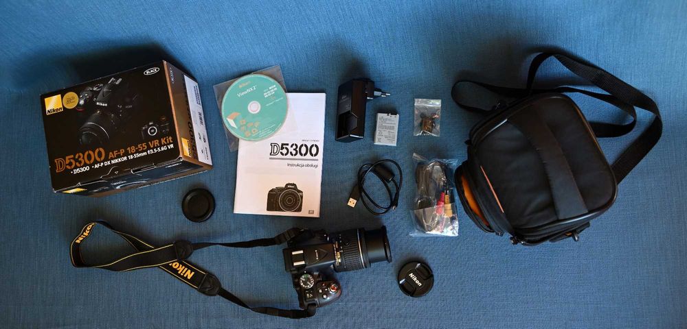 Nikon D5300 [korpus + obiektyw 18-55]