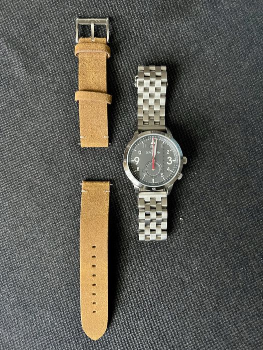 Pasek skórzany do zegarka BERGSTERN