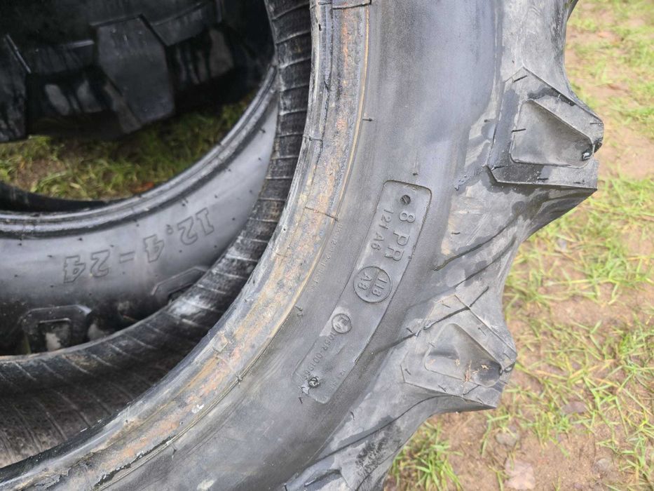 Opona BKT TR-135 12.4-24 8PR stan bardzo dobry D003