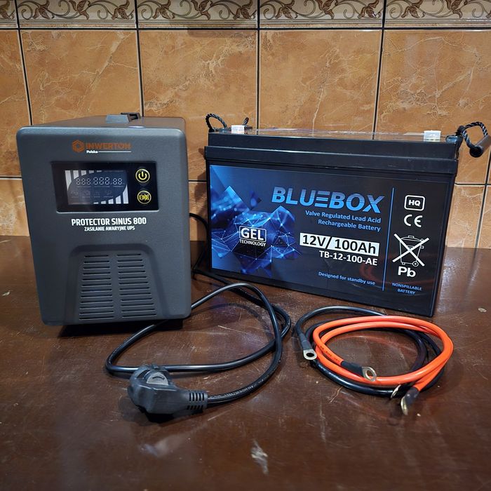Інвентор Джерело безперебійного живлення , акумулятор 100AH  GEL