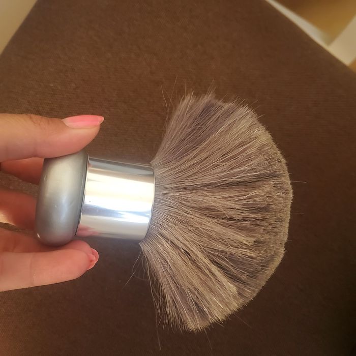 Mega wielki pędzel do pudru makijażu