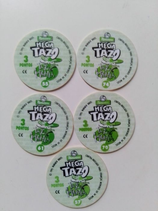 Mega tazos antigos.