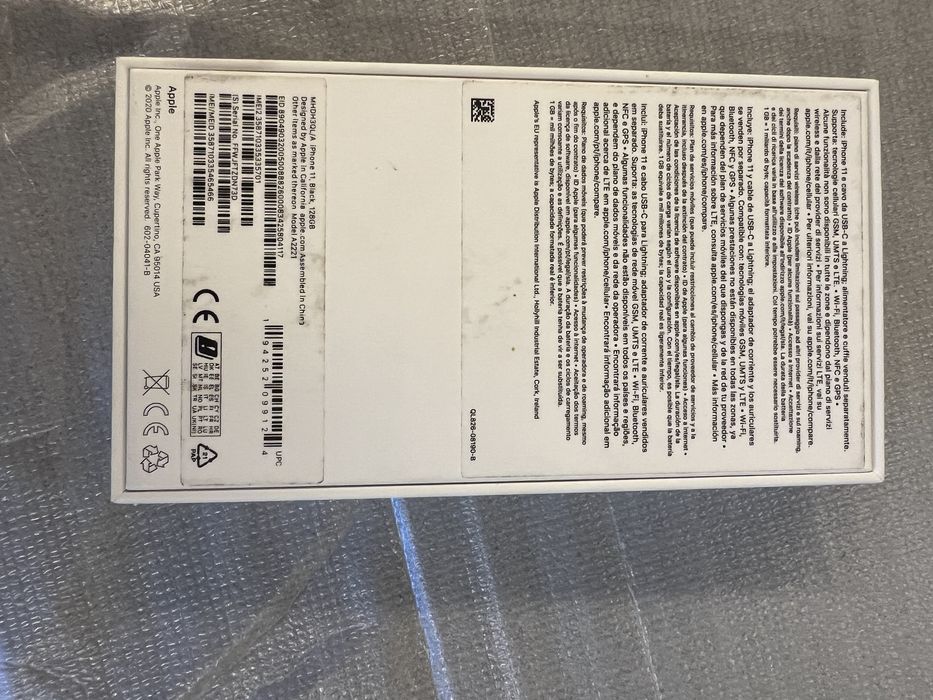 Caixa original iphone 11