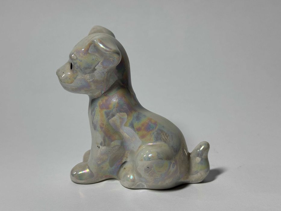 Винтажная фарфоровая статуэтка Собака СССР