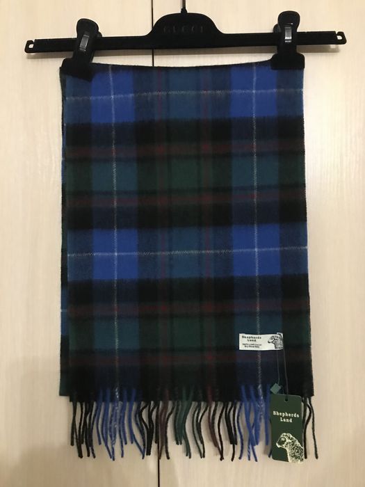 Шарф чоловічий  теплий 100% Lambswool ,виробництво Шотландія .