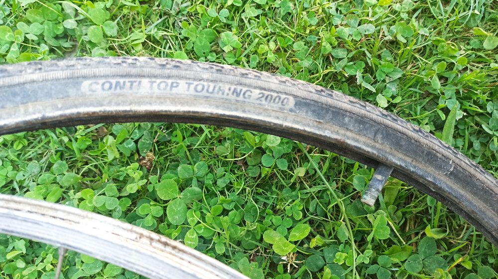 Koło tylne 32 x 1 1/4 (630) Alu