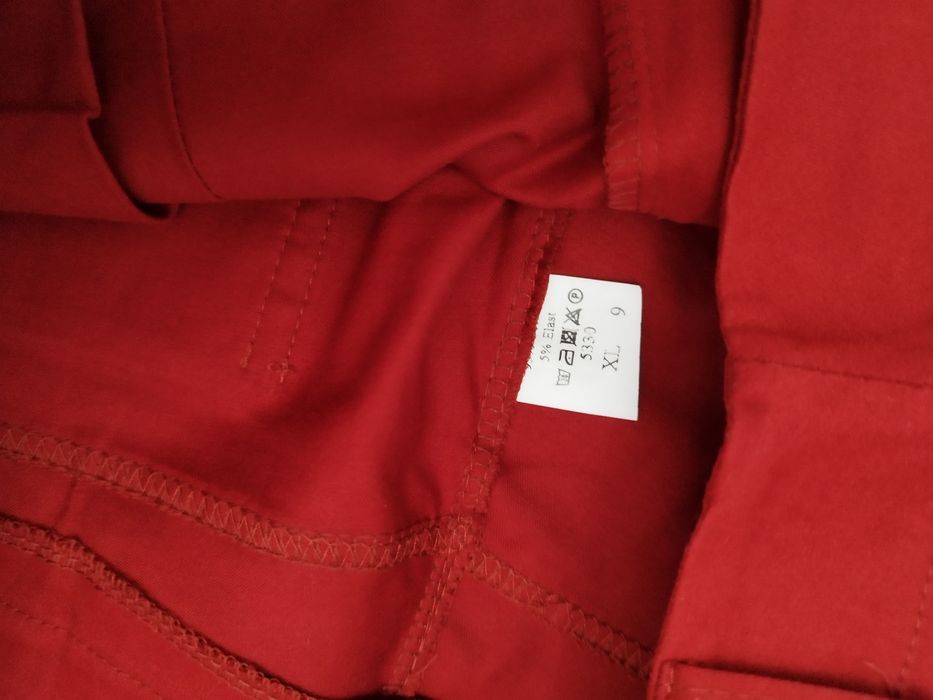 Włoskie spodnie damskie L