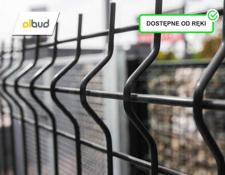 Ogrodzenie panelowe 3D Lębork cena 1mb 1230 GRAFIT panel ogrodzeniowy