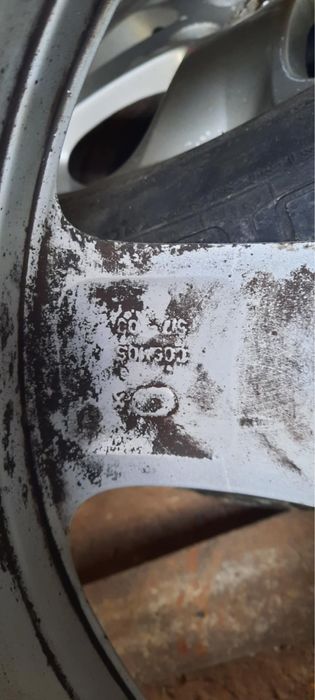 Komplet felg 17 do Peugeot 407