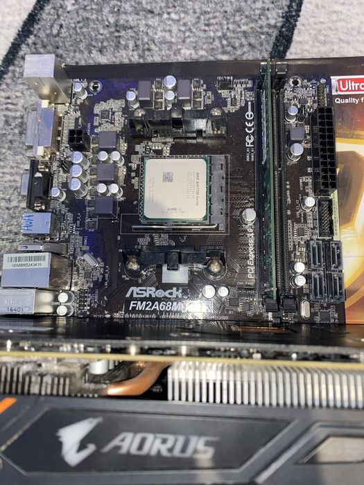 Платформа для старту збірки ПК (gtx 1060, 8 озу, a10-7700 series)