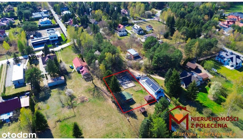Działka · Strzeniówka · 1006 m² - Widok 3