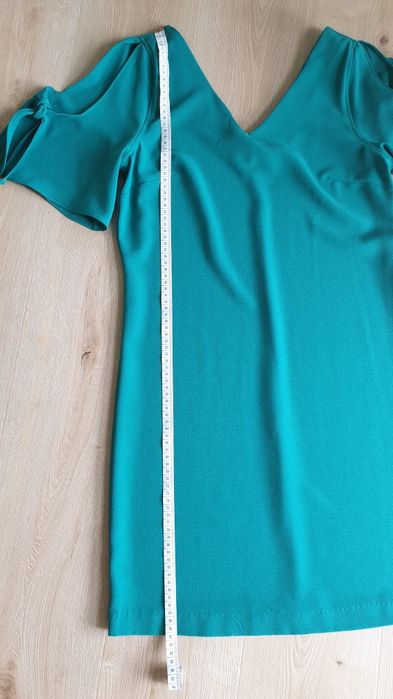 sukienka butelkowa zieleń