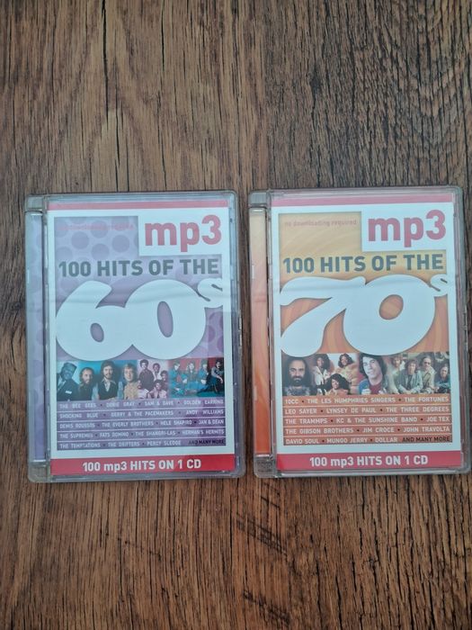 Фирменный 2CD MP3 60,70, 100 Hits EU