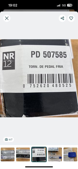 Torneira de Pedal água fria - NOVO