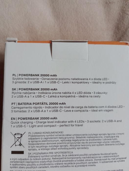 Powerbank 20000 mAh