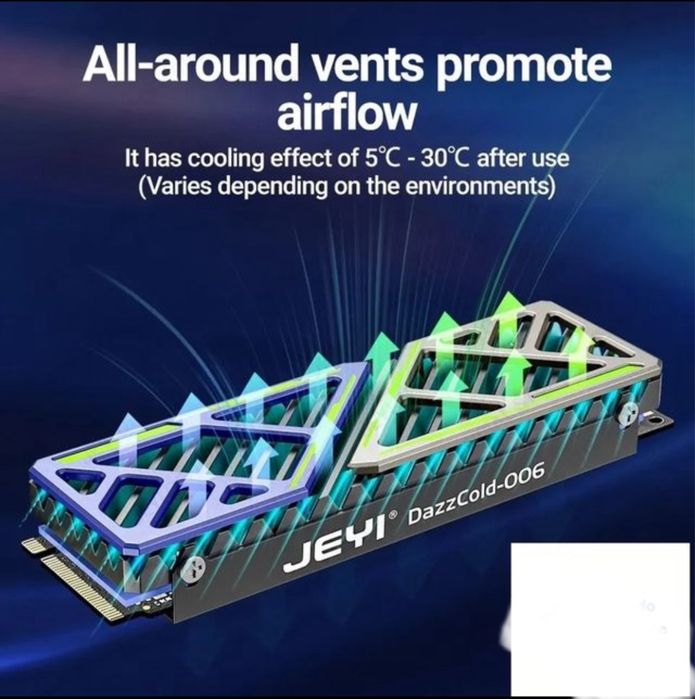 Dissipador de calor em liga de aluminio