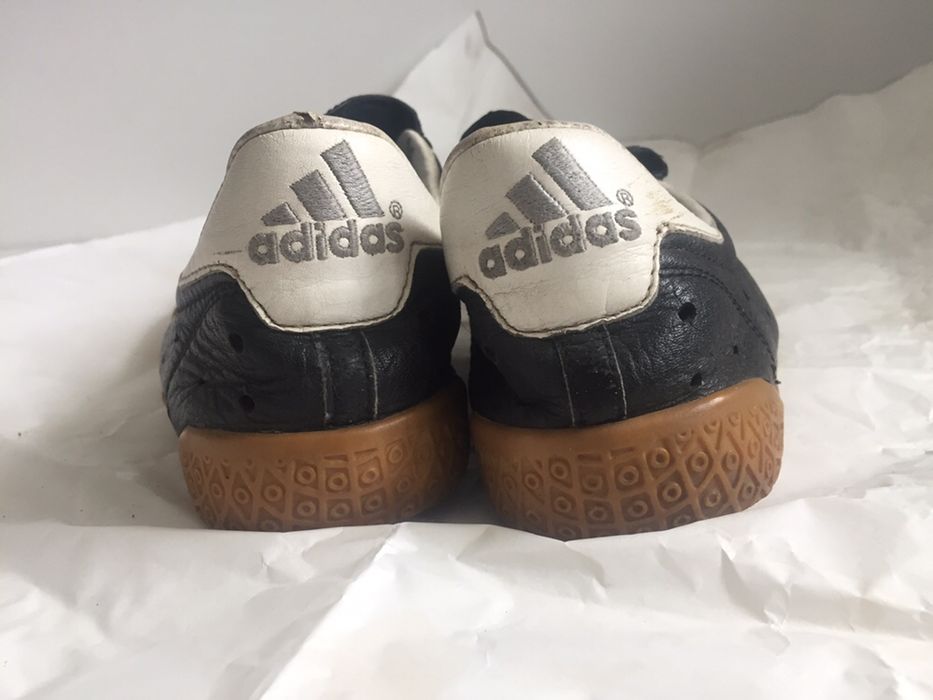 Adidas skórzane retro