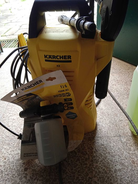 Lavadora de alta pressão KARCHER +Detergente 5l. Para Desocupar