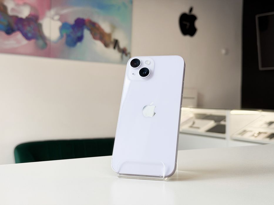 iPhone 14 128 GB Fioletowy Jak Nowy Sklep Gwarancja
