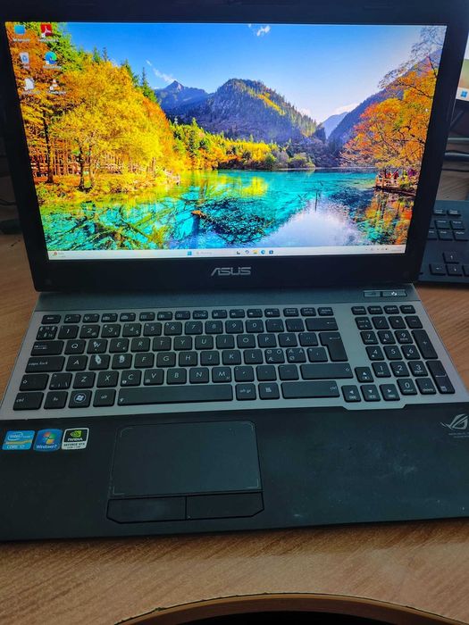 Laptop Gamingowy Asus ROG G55V Intel i7 16 GB RAM 256 GB SSD