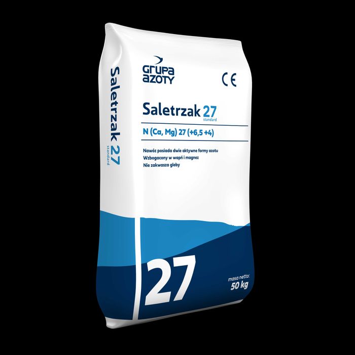 Saletrzak 27 Standard Plus Tarnów 27% worki 50 kg 1 tona