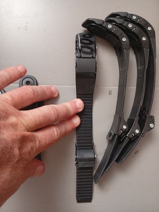 Fivelas com fita para patins em linha etc