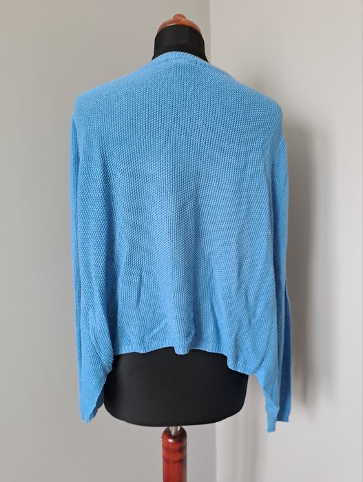 Niebieska narzutka kardigan H&M 36 S