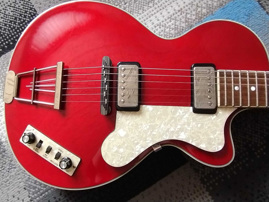 Gitara elektryczna Hofner Club niemiecka jakość, BDB stan