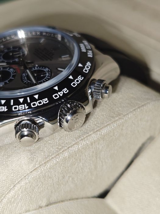 Rolex Daytona "Ghost" – Mostrador Cinza com Pulseira Oysterflex