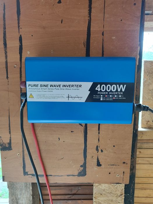 Magazyn energii 24v +przetwornica + regulator ładowania