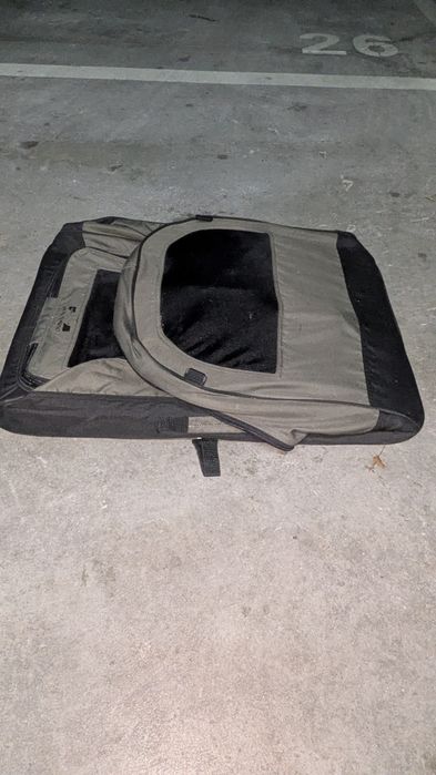 Transportadora dobrável de animais