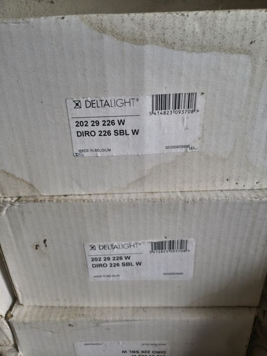 Nowa oprawa sufitowa wpuszczana Delta Light 6 sztuk -okazja !