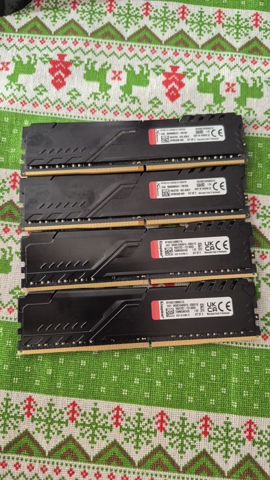 Pamięć RAM FURY DDR4 2666mhz CL16 4x8gb(32GB) XMP DUAL CHANNEL