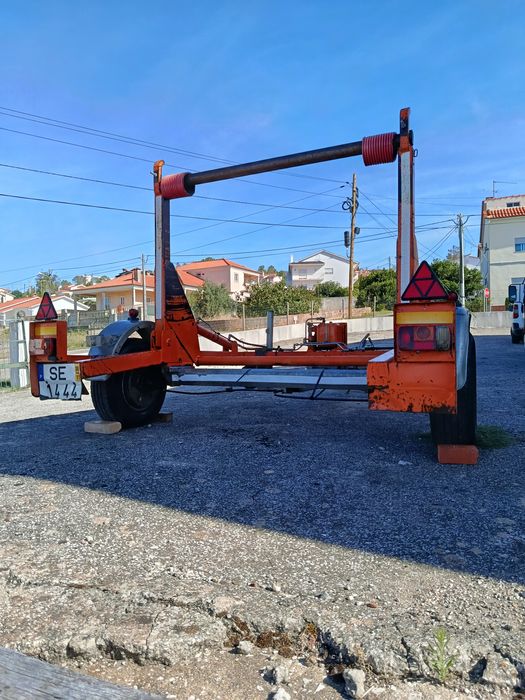 Reboque especial porta bobines