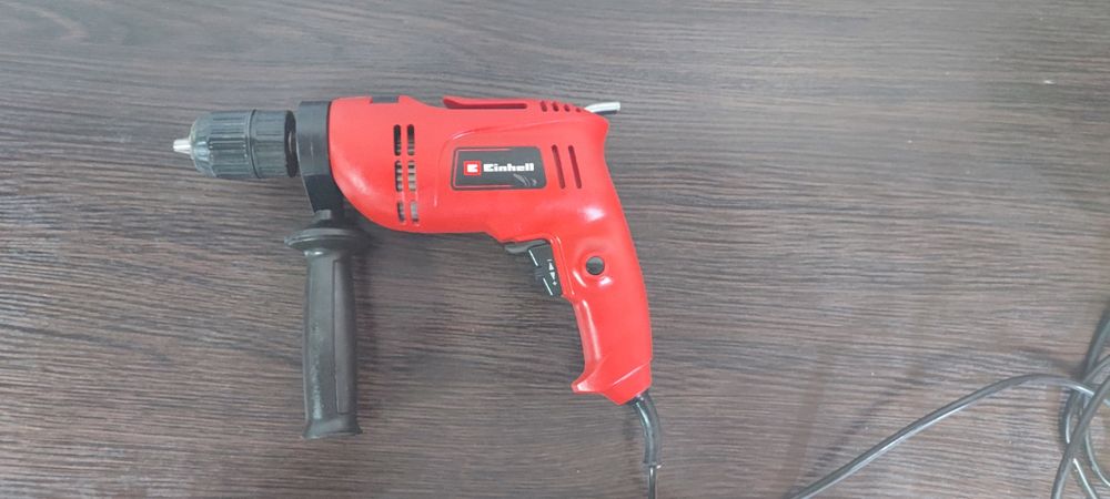 Ударний дриль Einhell TC-ID 650 E — 650 Вт, реверс, регулювання обертів. Дрилька.