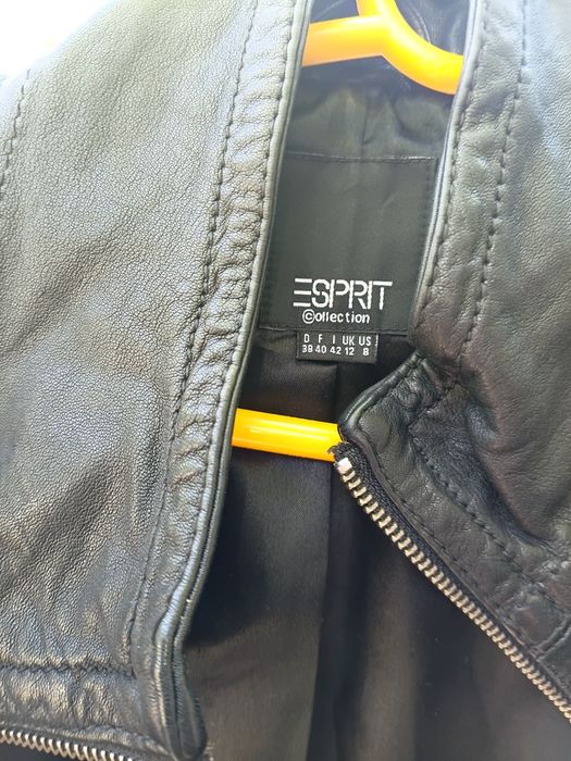Кожаная куртка esprit