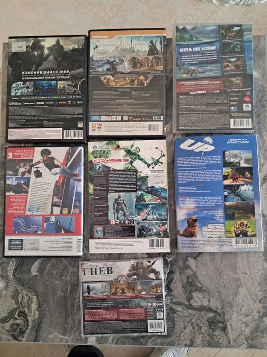 Диски  игровые на комп.