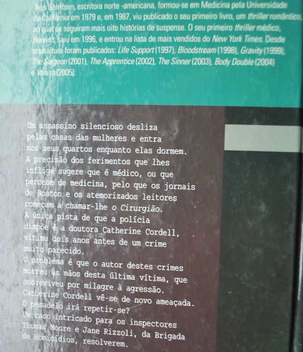 O Cirurgião de Tess Gerritsen